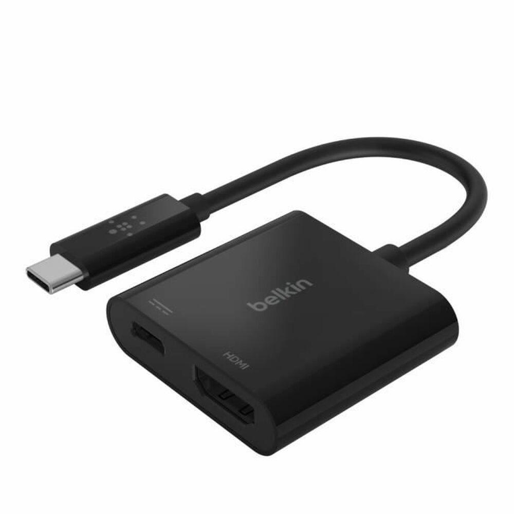 Belkin Usb- Til Hdmi-adapter Avc002btbk Sort