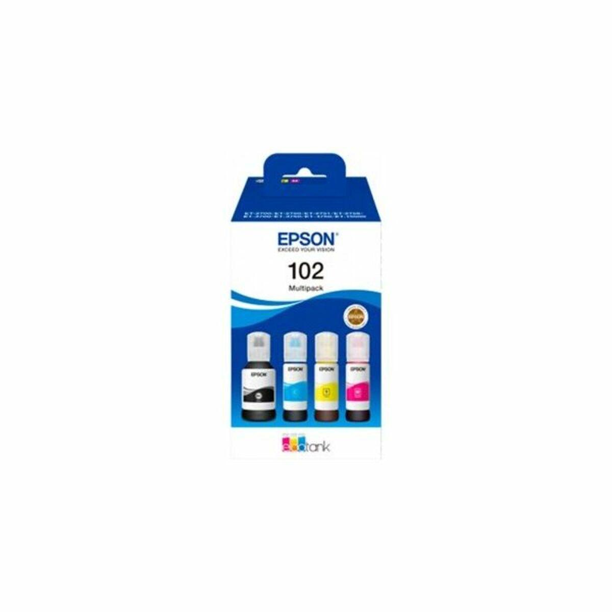 Blæk Til Printer Epson 102 Ecotank Multipack