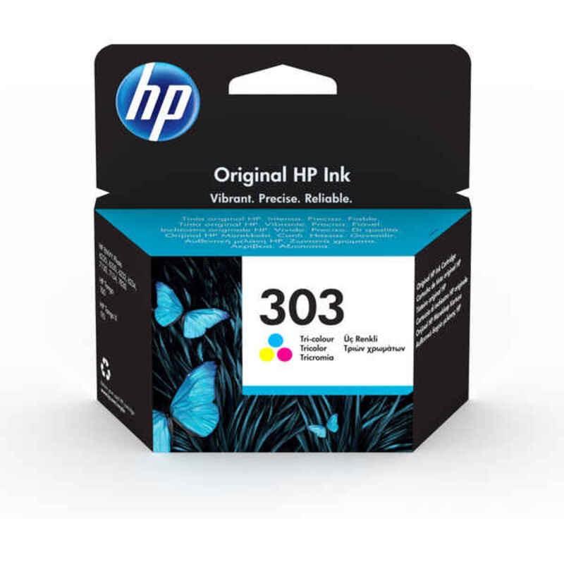 Blækpatron Hp 303 Tricolor Cyan Magenta Gul  Original