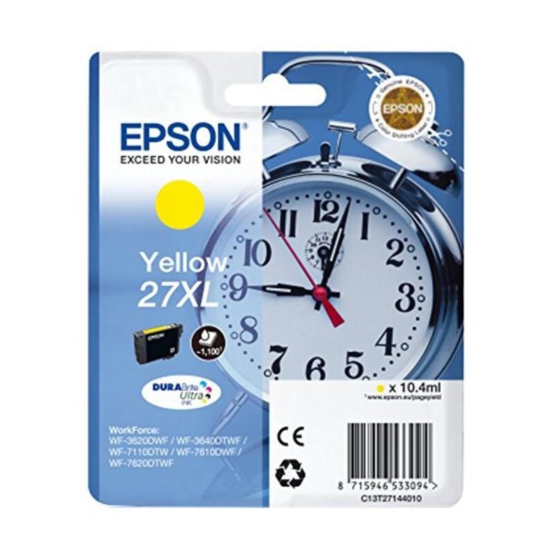Blækpatron Til Epson 27  Gul  Kompatibel