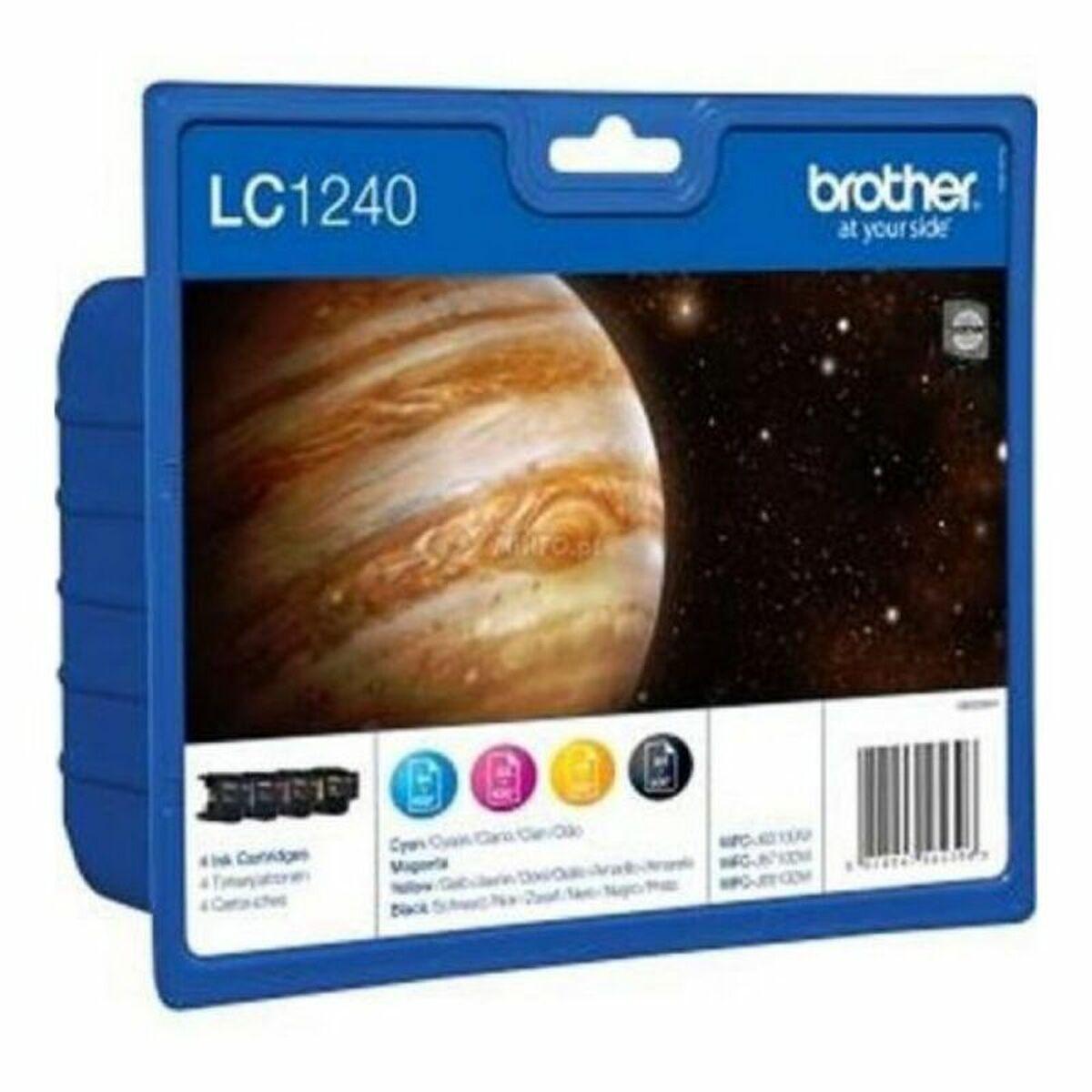 Blækpatroner Brother Lc1240valbp Sort  Cyan  Magenta  Gul   -pack