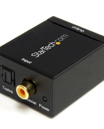 Startech Digital Lydkonverter Toslink Coax Til Analog  Sort