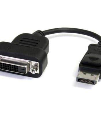 Startech Displayport Til Dvi-mellemstik  20 Cm  Sort