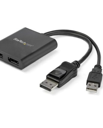 Startech Displayport Mst-hub 2x Dp Sort 4k Ultra Hd  Mstdp122dp