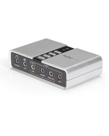 Startech Icusbaudio7d Ekstern Lydkort     Hvid