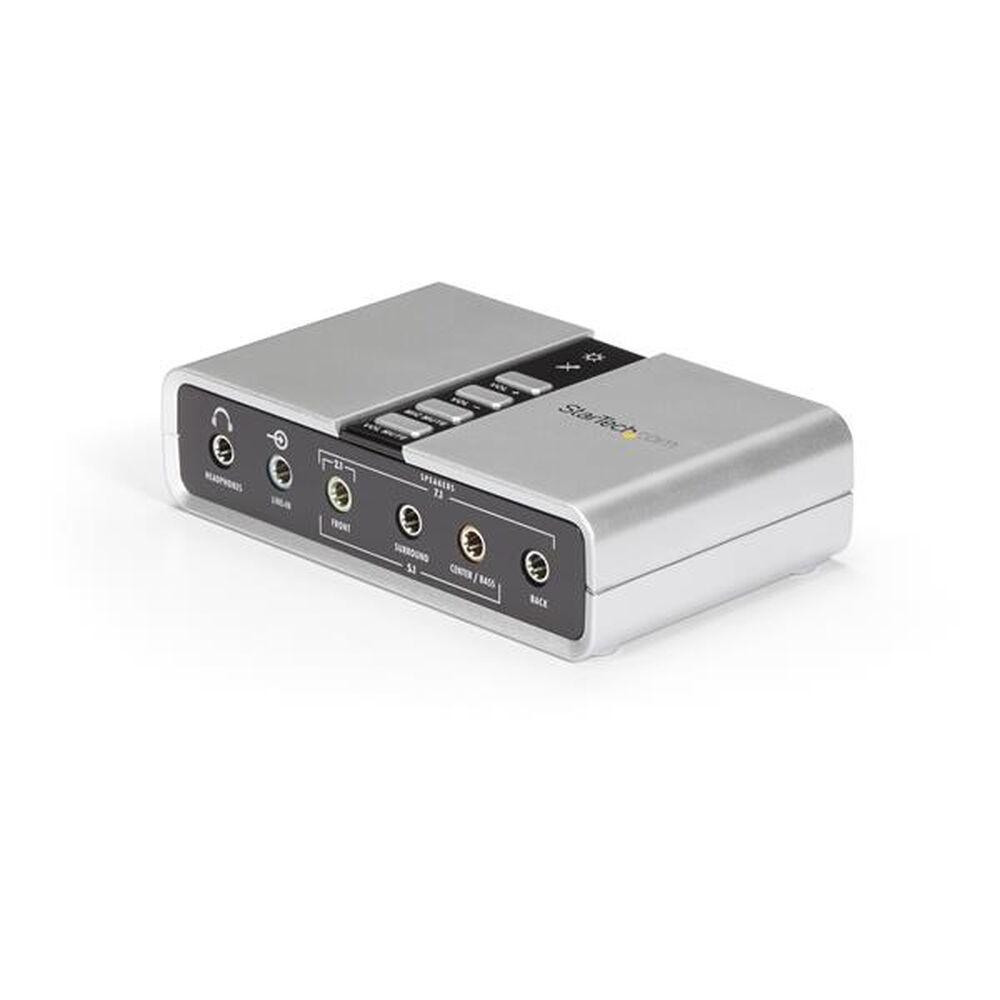 Startech Icusbaudio7d Ekstern Lydkort Hvid