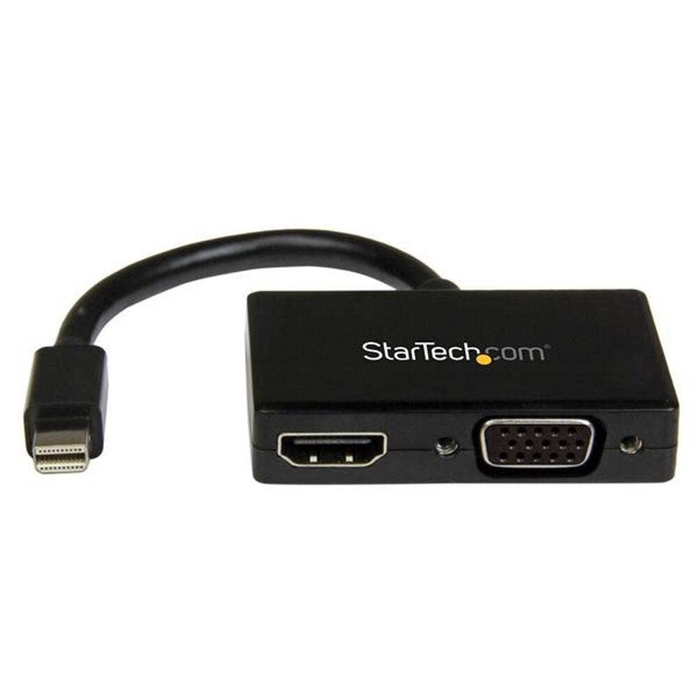 Startech Hdmi Adapter Mdp2hdvga Mini Displayport Til Hdmi Vga 15 Cm Sort