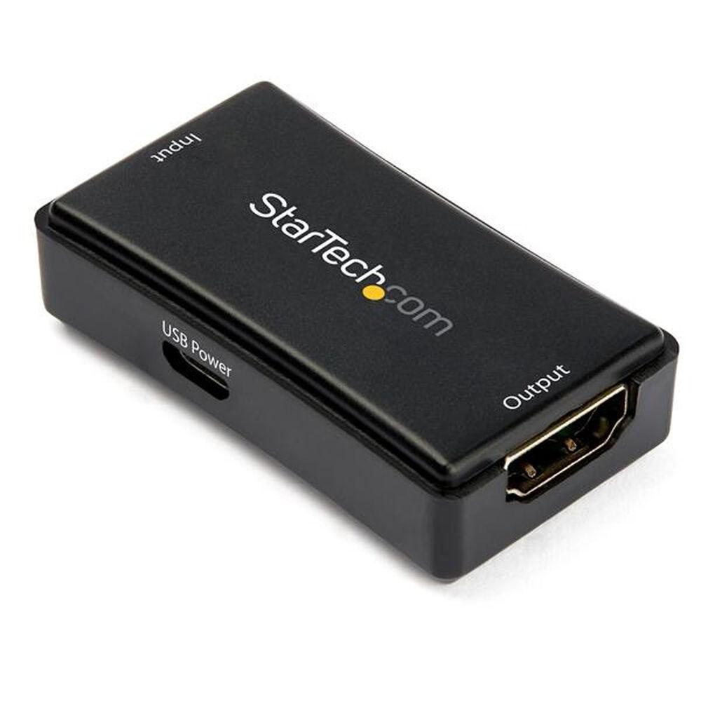 Startech Hdboost4k2 Hdmi-forstærker Sort