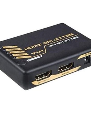 Hdmi Splitter 1x4 Dcu Tecnologic  Sort