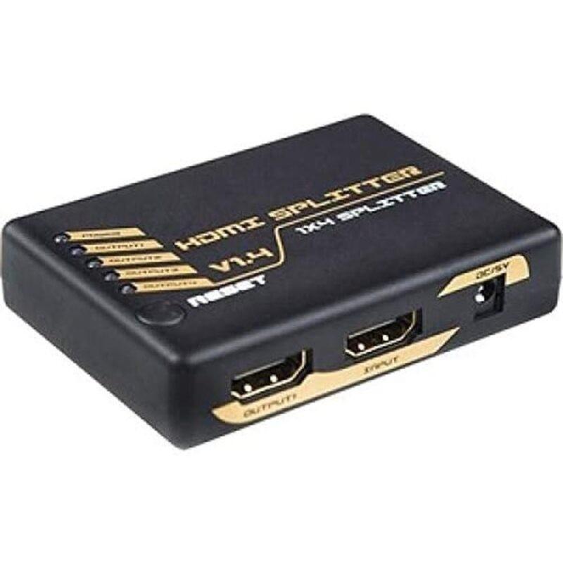 Hdmi Splitter 1x4 Dcu Tecnologic Sort