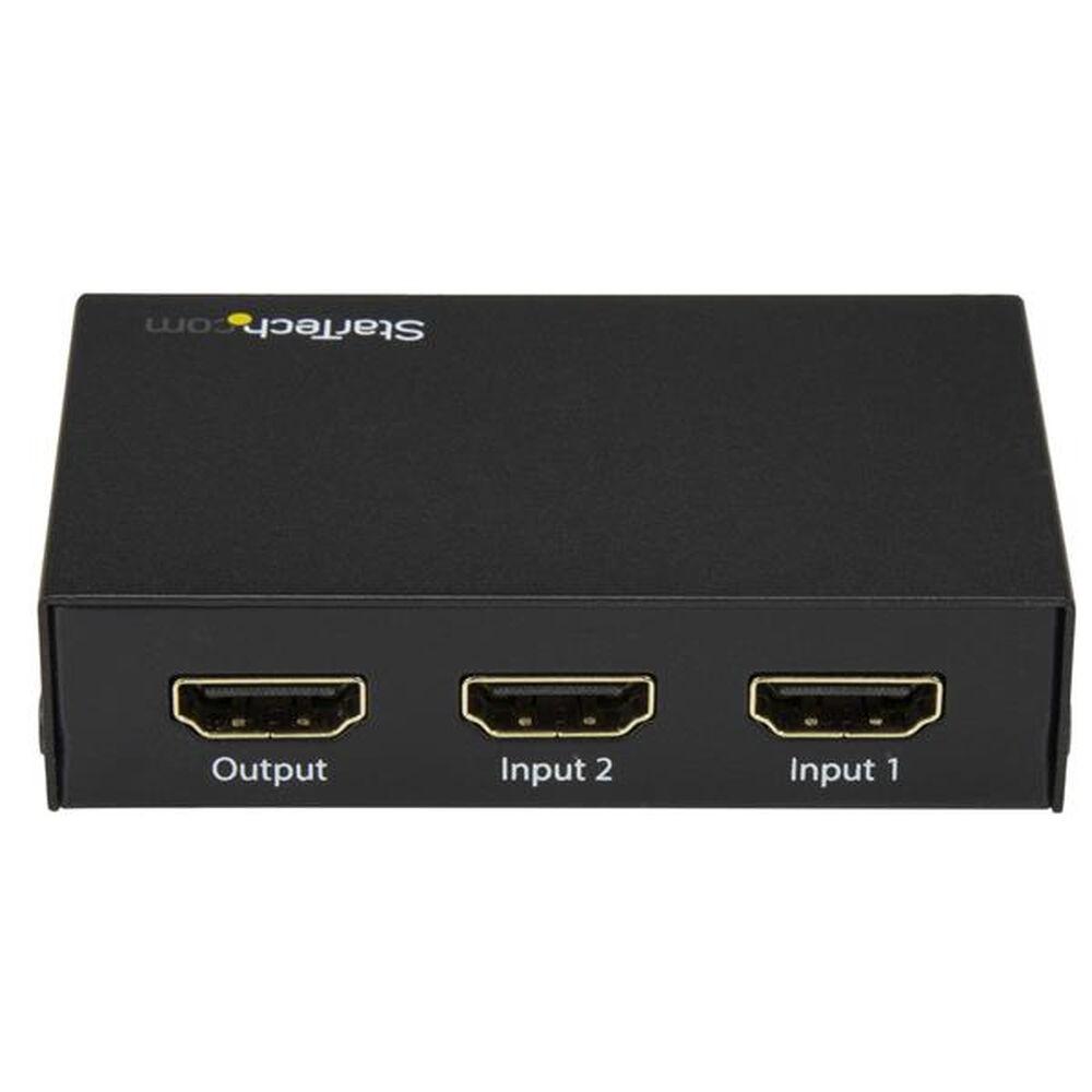 Startech Hdmi-kontakt Vs221hd20 2x1 Switch Sort
