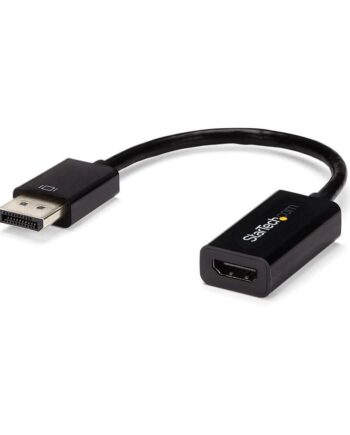 Startech Displayport Til Hdmi Adapterkabel 15 Cm Sort  Dp2hd4ks