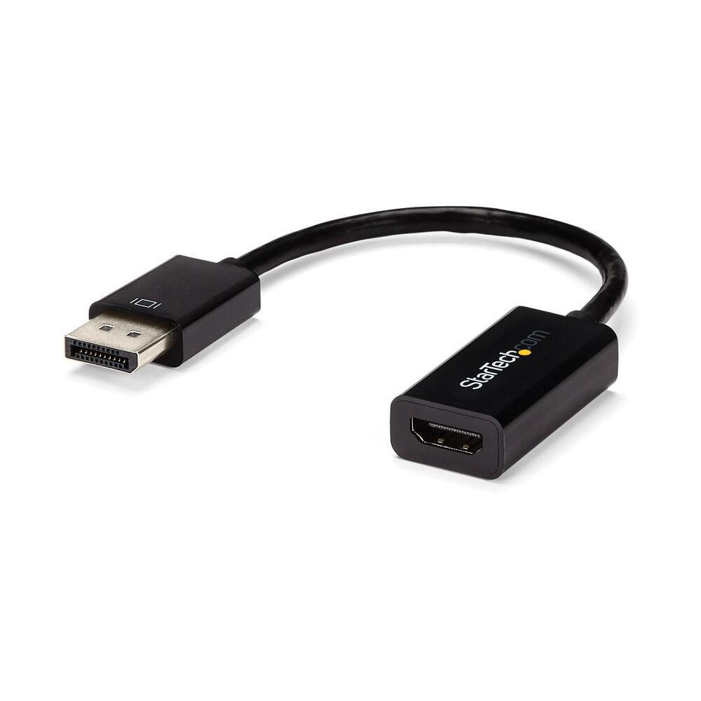 Startech Displayport Til Hdmi Adapterkabel 15 Cm Sort Dp2hd4ks