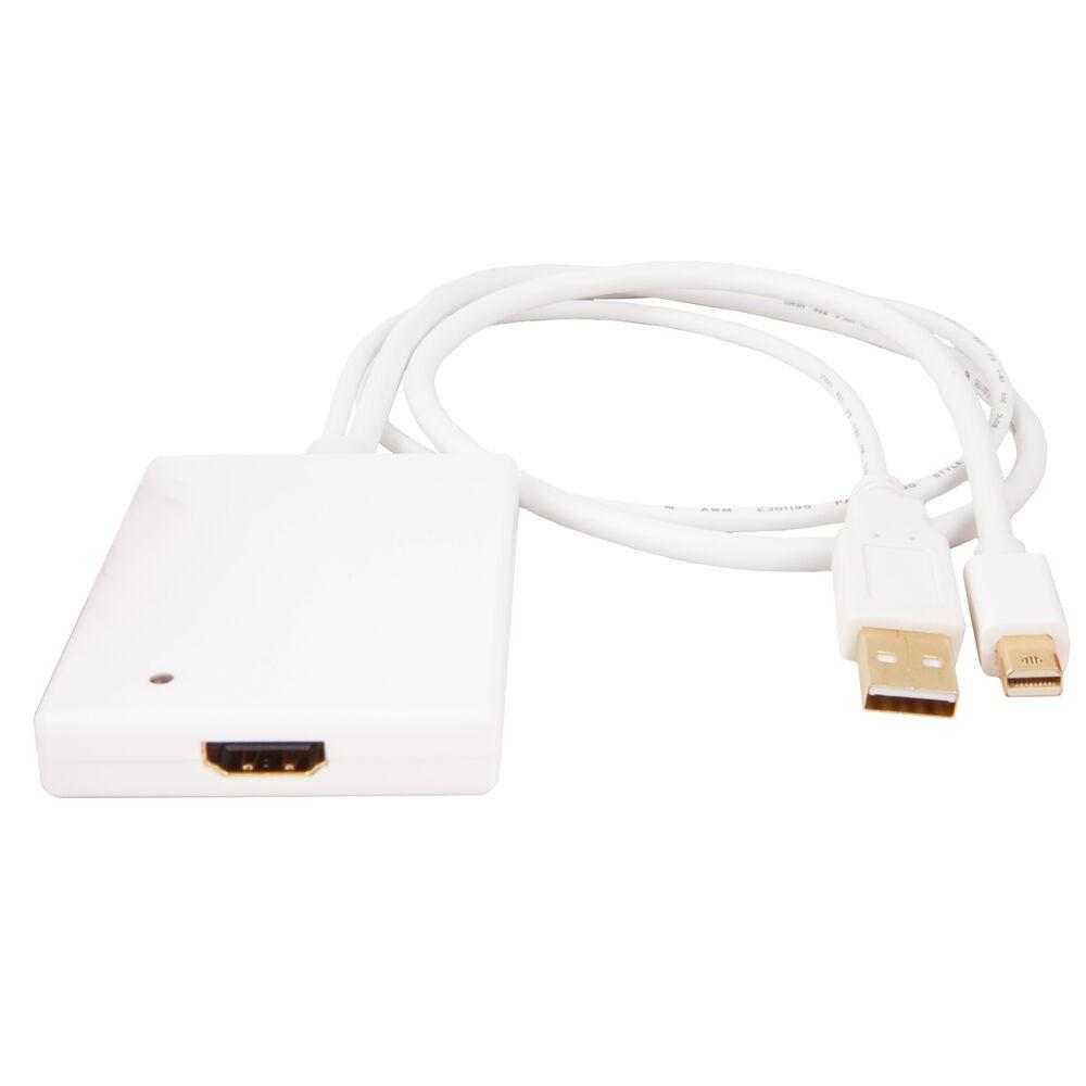 Urban Factory Mini Displayport Til Hdmi-adapter Hvid Cbb21uf