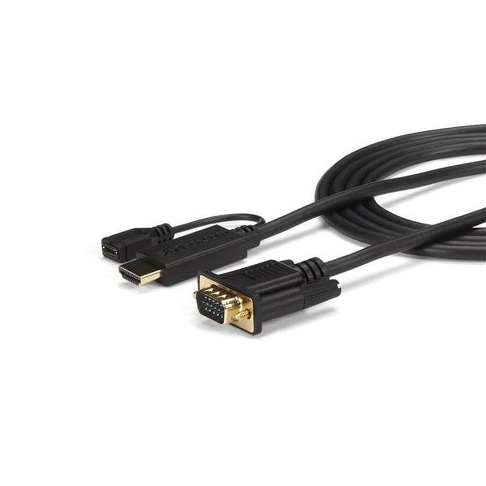 Startech Hdmi Til Vga-kabel Med Micro Usb Hd2vgamm3