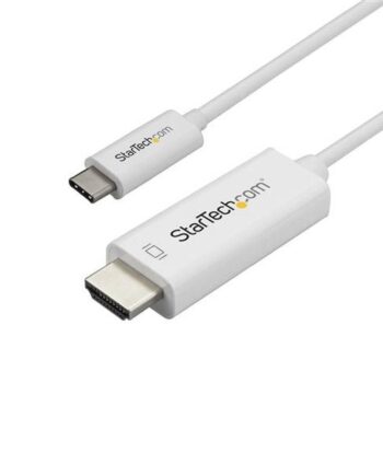 Startech Usb-  Til Hdmi-adapterkabel     Hvid  Hdmi      4k60