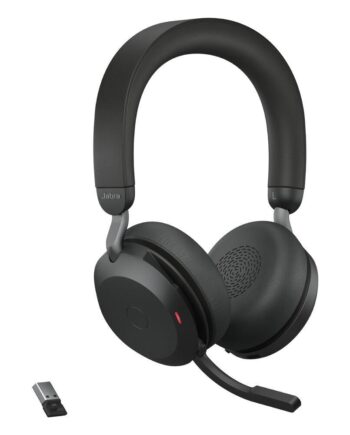 Gn Audio Jabra Evolve2 75 Link380a Trådløse Hovedtelefoner Med Mikrofon Sort