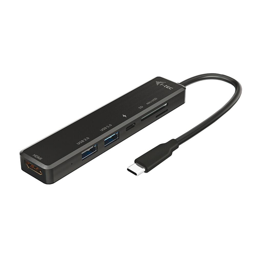 -tec Usb- Hub Travel Easy 60w Sort