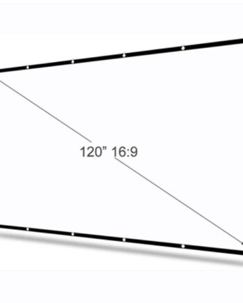 Iggual Igg318126 Projektorlærred 120  16:  Vægmontering