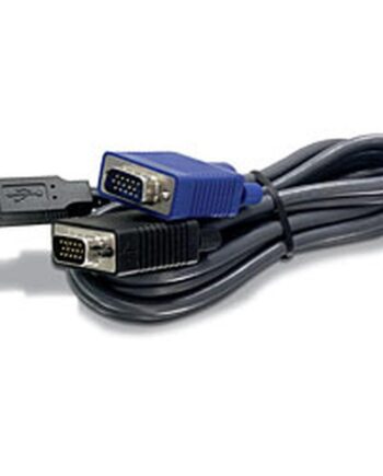 Trendnet Tk-cu15 Kvm-kabel       Usb     Og Vga  Sort