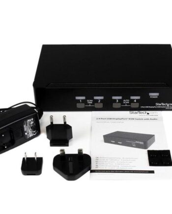Startech Kvm-kontakt Sv431dpua  -port Displayport Usb Med Lyd