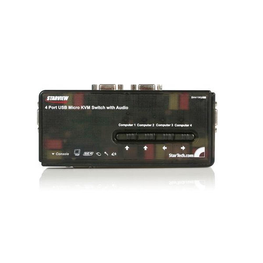 Startech Kvm-switch Sv411kusb Porte Usb Vga