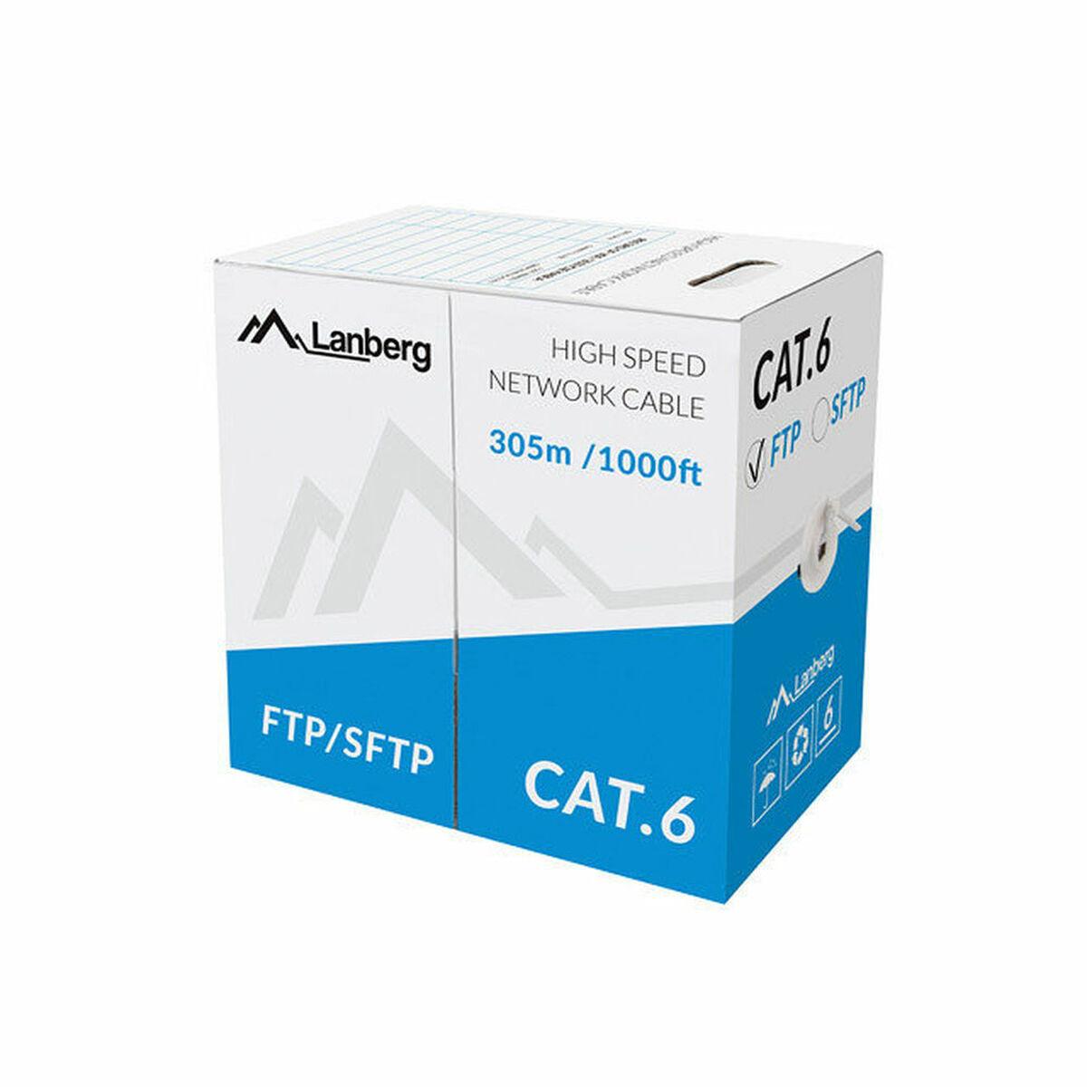 Lanberg Ethernet Lan Kabel Cat6   Utp     Ftp Grå  305