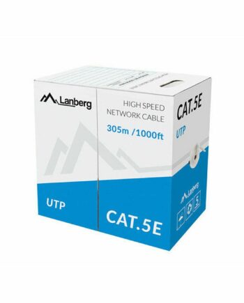 Lanberg Utp Cat5e Netværkskabel Stift  Grå  305