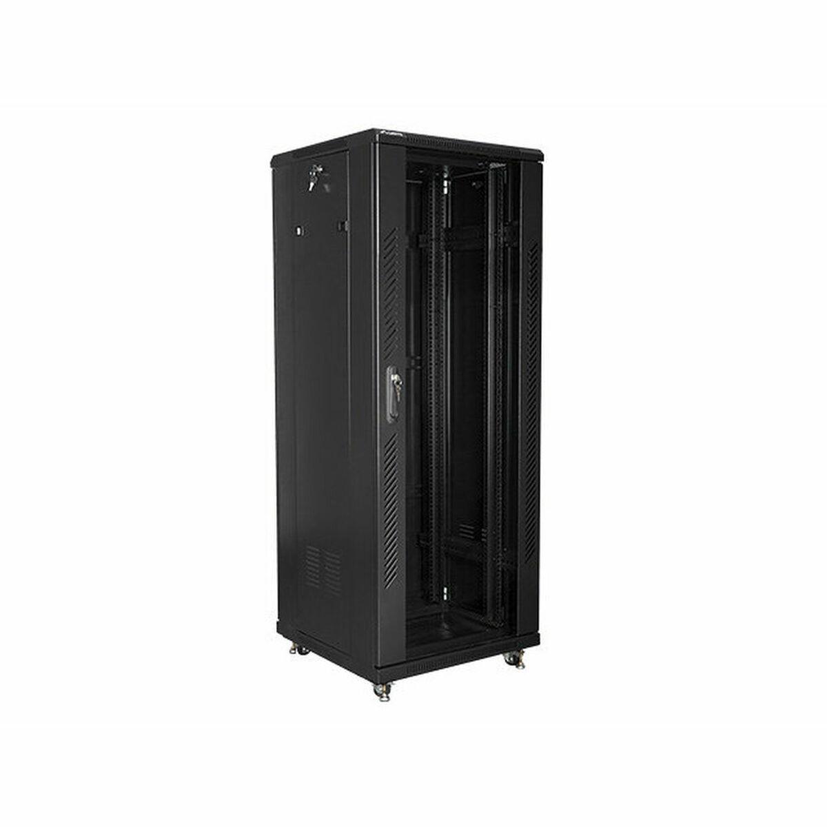 Lanberg Vægmonteret Rack Kabinet 60 Cm Sort Stål