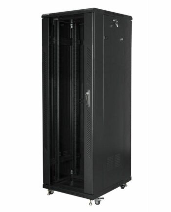 Lanberg Vægmonteret Rackskab 19  Ff01-6837-12b  60 Cm Bredt  80 Cm Dybt