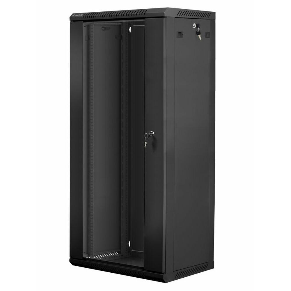 Lanberg Wf01-6427-10b Rack Kabinet 19 Vægmonteret Sort