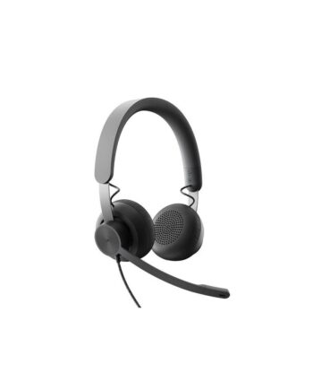 Logitech Hovedtelefoner Med Mikrofon  Sort Grafit  Usb Usbc