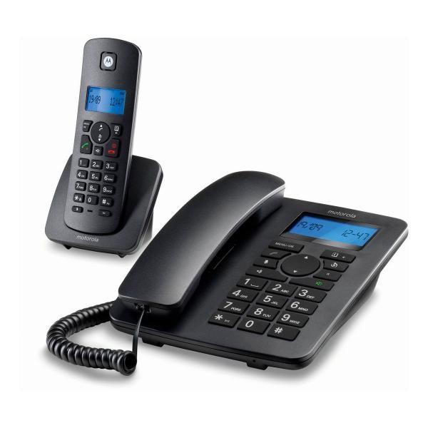Motorola C4201 Combo Dect Fastnettelefon Sort Dele
