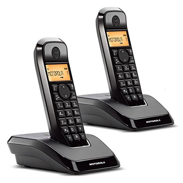 Motorola S1202 Trådløs Fastnettelefon Håndsæt Sort