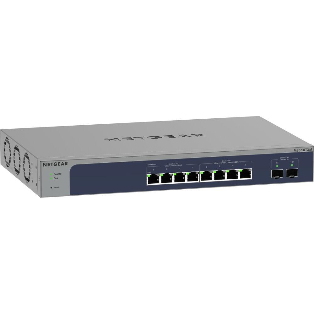 Netgear Ms510txm-100eus Managed Switch 10 Porte