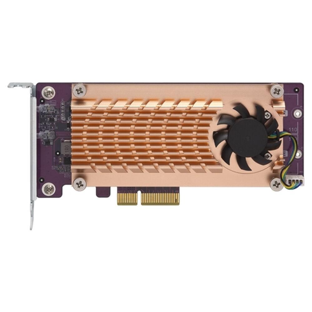 Qnap Qm2-2p-244a Netværkskort Pcie Sata Kobber