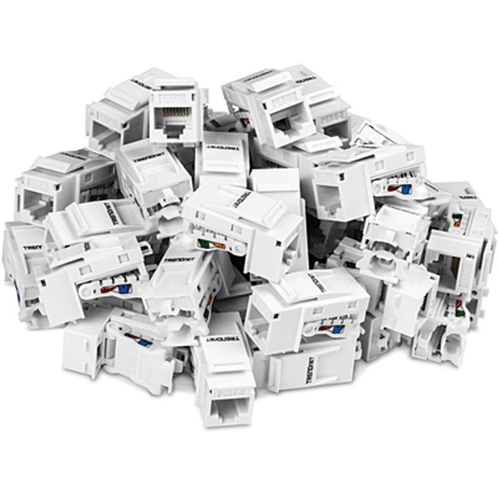 Trendnet Tc-k50c6 Keystone-stik 50 Stk Hvid