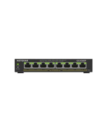 Netgear Gs308ep-100pes  -port Gigabit Poe  Switch  Sort  Metal