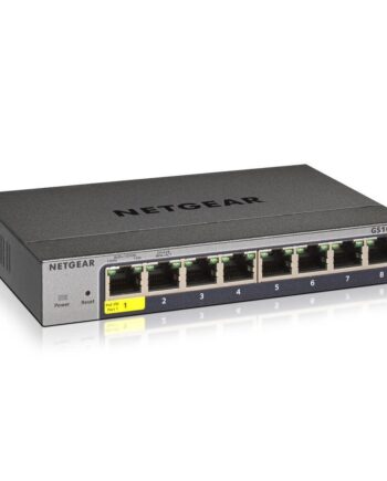Netgear Gs108t-300pes  -port Gigabit Switch  Grå