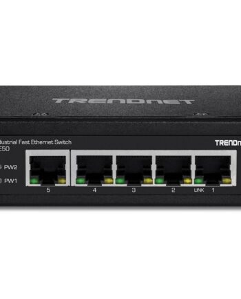 Trendnet Ti-e50 Netværksswitch 5x Rj45  Sort