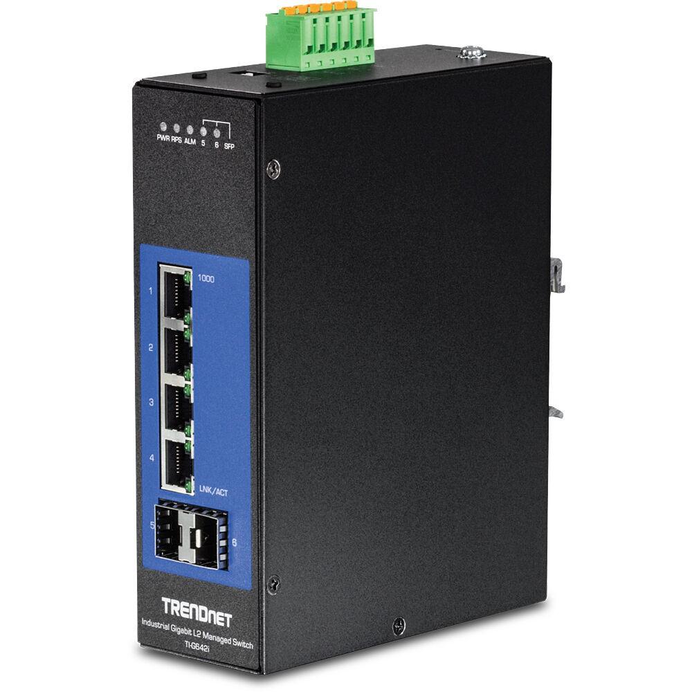 Trendnet Ti-g642i Industriel Gigabit Switch Porte