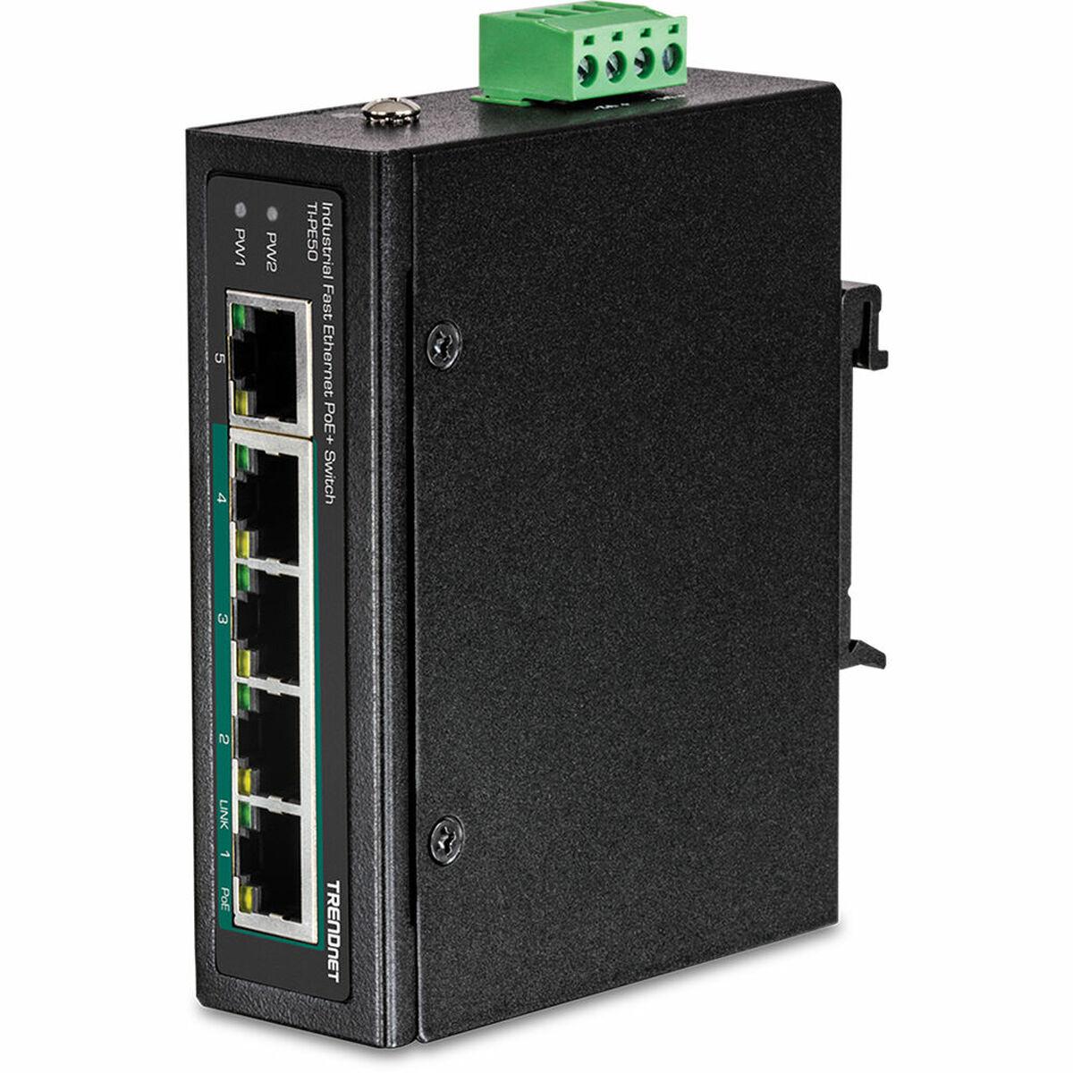 Trendnet Ti-pe50 Switch -port Fast Ethernet Poe Ip30