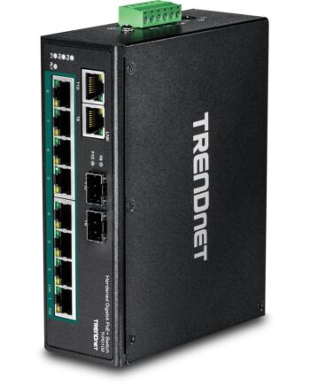 Trendnet Ti-pg102 Industriel Gigabit Poe  Switch  10 Porte