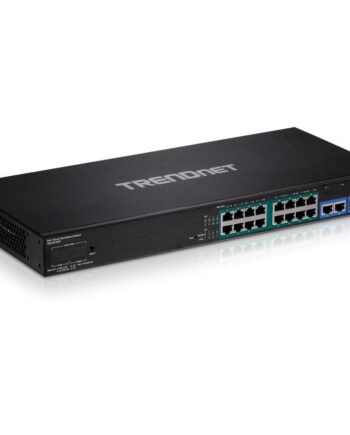 Trendnet Tpe-3018ls Poe Switch  18 Porte  1u  Sort