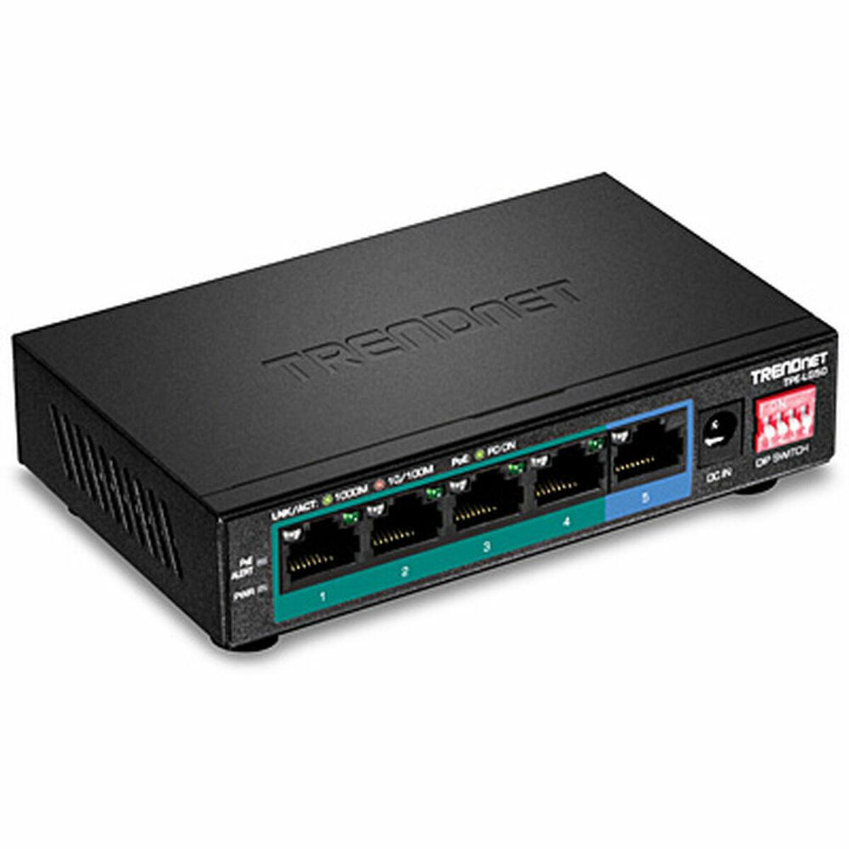 Trendnet Tpe-lg50 -ports Poe Switch Sort Metal