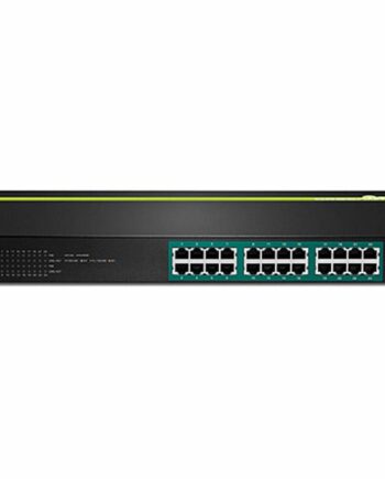 Netværksswitch Trendnet Tpe-tg240g 24 Porte  Sort