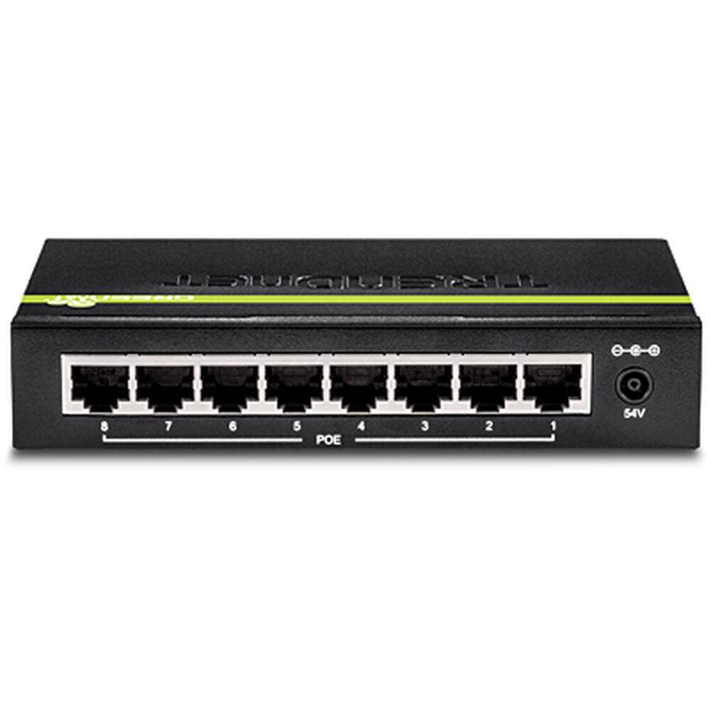 Trendnet Tpe-tg82g -port Poe Switch Sort Metal