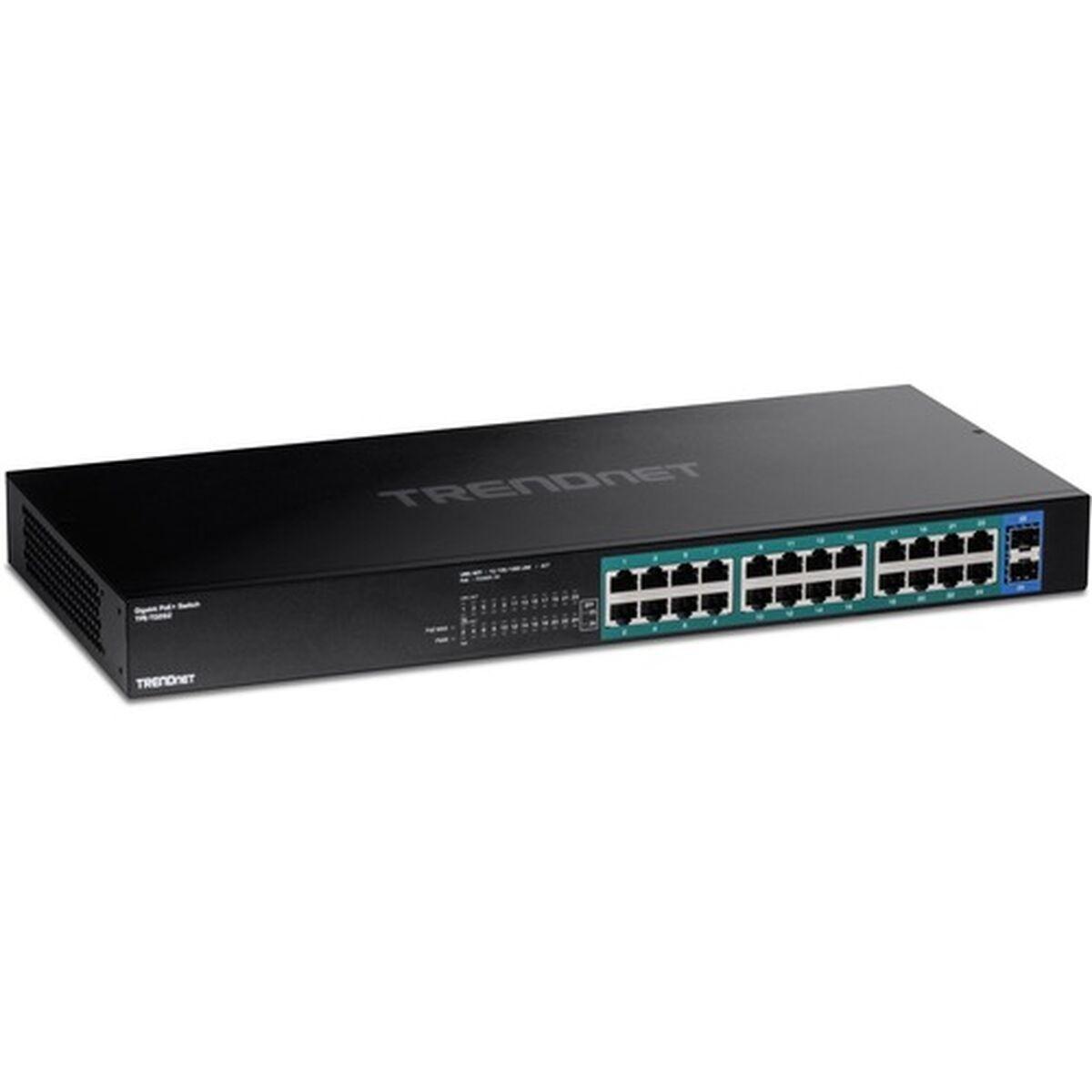 Trendnet Tpe-tg262 24-port Gigabit Poe-switch Sort