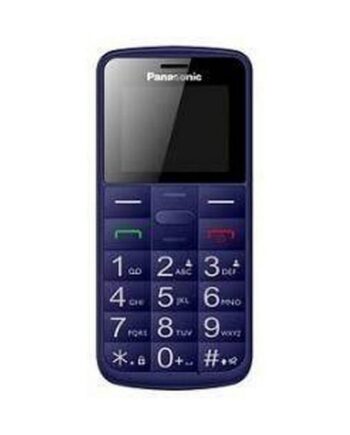 Panasonic Kx-tu110ex Trykknap Mobil Til ældre    77 Quot  Tft  Bluetooth Blå