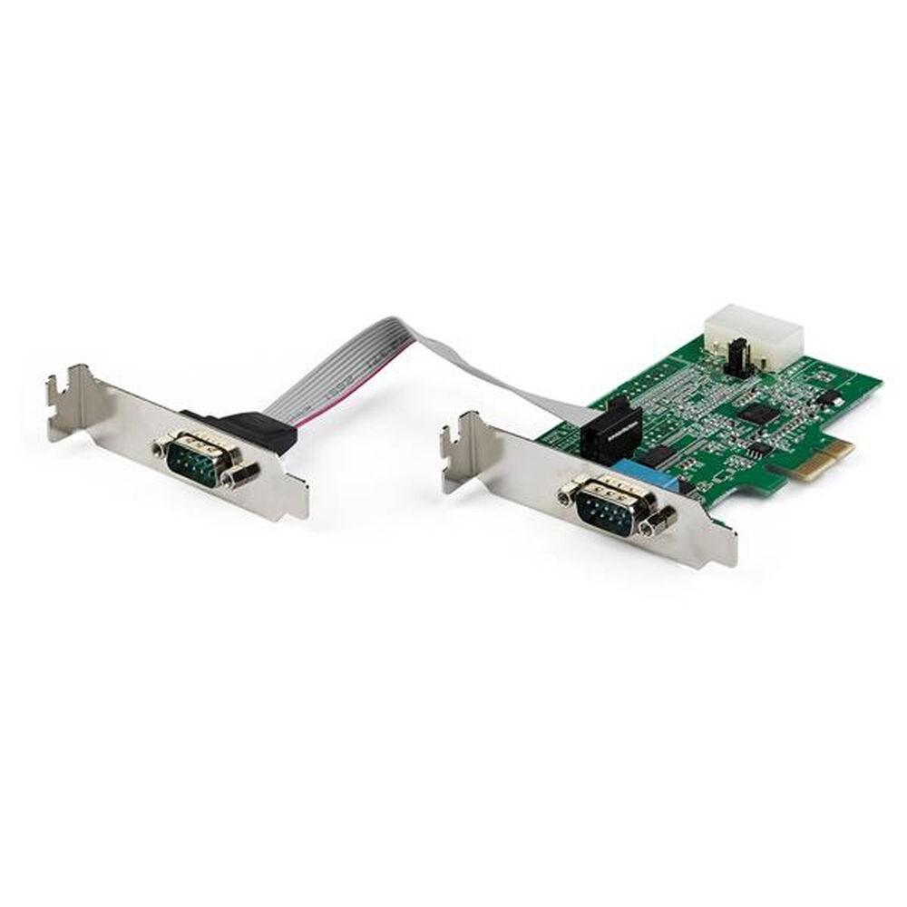 Startech Pcie Serielkort Pex2s953lp 2x Rs-232 Low Profile